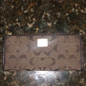Brown Coach Wallet